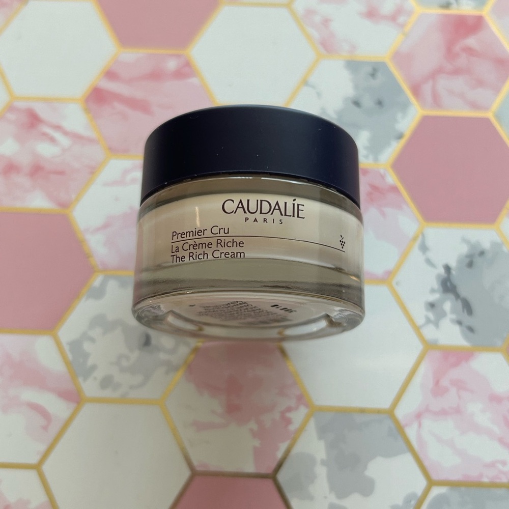 Caudalie Premier Cru Anti Aging Cream Moisturizer with Hyaluronic Acid
